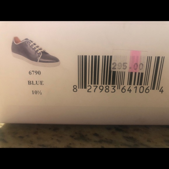 Hot, trendy Blue casual shoes: new, never worn - Picture 8 of 8